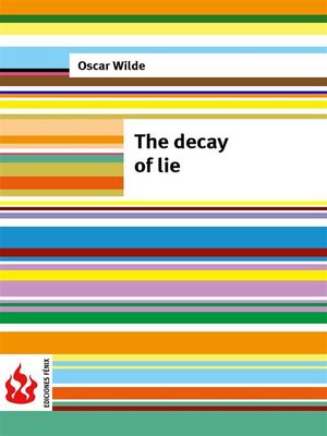 cover image of The decay of lie (low cost). Limited edition